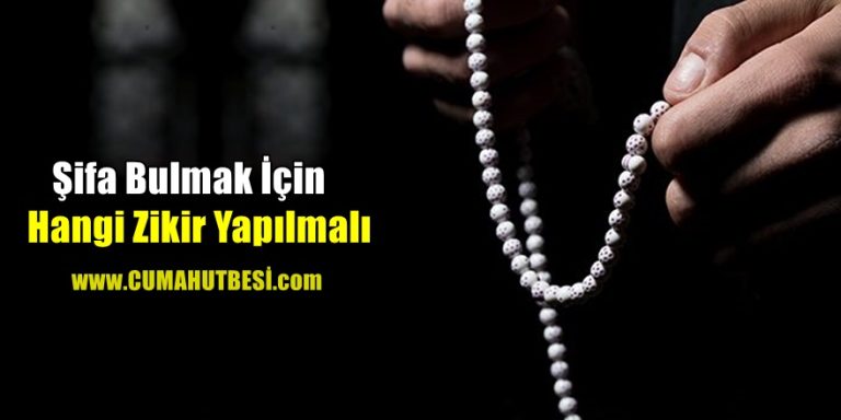 Şifa Arayanlar için Şifa Zikri