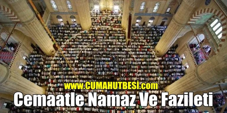 Cemaatle Namaz Ve Fazileti