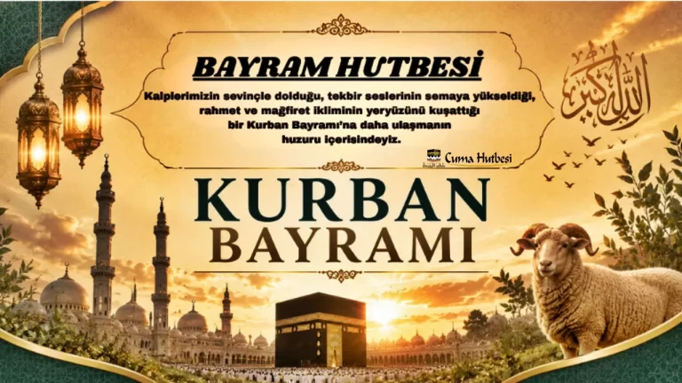 Diyanet 2026 Kurban Bayramı Hutbesi