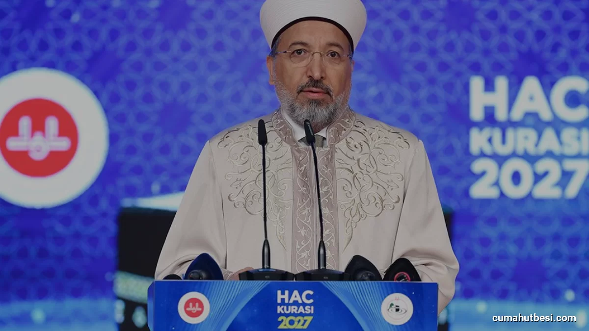 2027 Hac Kurası Çekildi 84 Bin 942 Kişi Kutsal Topraklara Gidecek