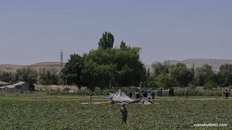 Ankara Sincan Temelli Mahallesinde Eğitim Helikopteri Düştü