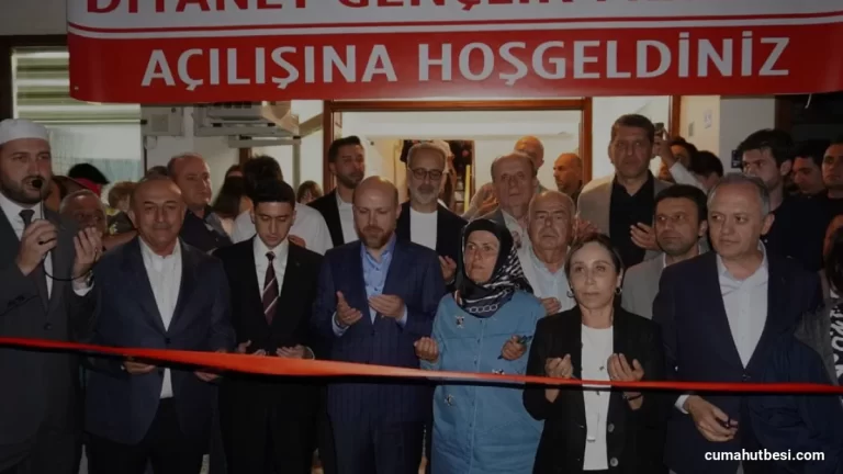 Antalya İbradı ilçesinde Ormana Diyanet Gençlik Merkezi açıldı