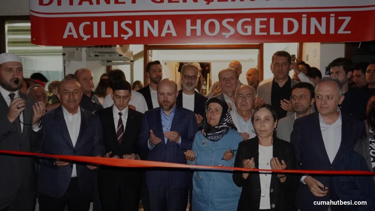 Antalya İbradı ilçesinde Ormana Diyanet Gençlik Merkezi açıldı
