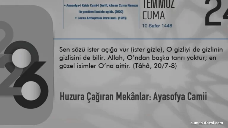 Ayasofya Kebir Cami Şerifi Yeniden İbadete Açıldı