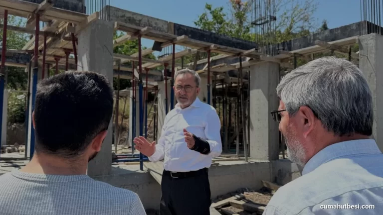 Balıkesir Sındırgıdaki Deprem Hasarlı Camiler Yeniden İnşa Ediliyor
