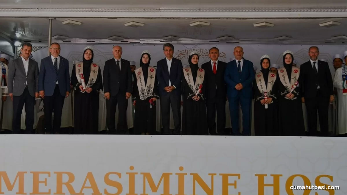 Bolu Yeniçağa’da 37 hafız için icazet merasimi düzenlendi