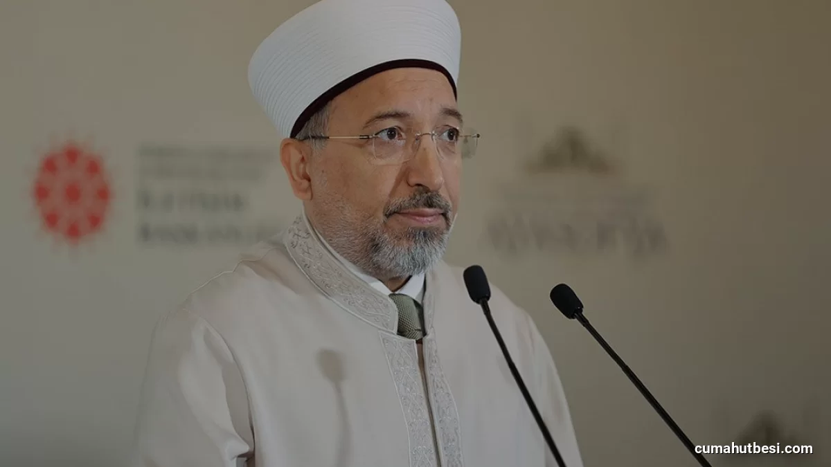 Diyanet İşleri Başkanı Arpaguş Ayasofya İslam medeniyetinin sembolüdür