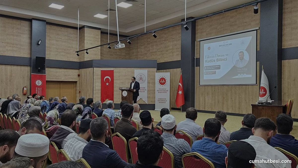 Eskişehirde Filistin Davası ve Kudüs Bilinci Konferansı