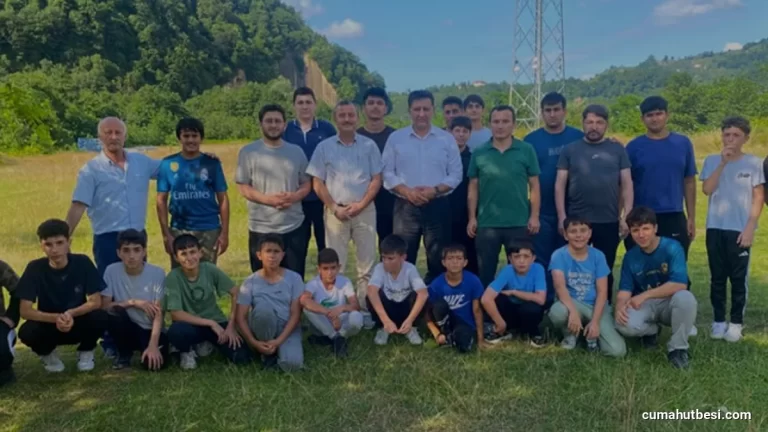 Espiye Müftülüğü hafızlık öğrencileri için sosyal etkinlik düzenledi
