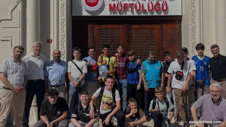 Hırvatistanlı Öğrenciler İstanbulda Dini Eğitim Alıyor
