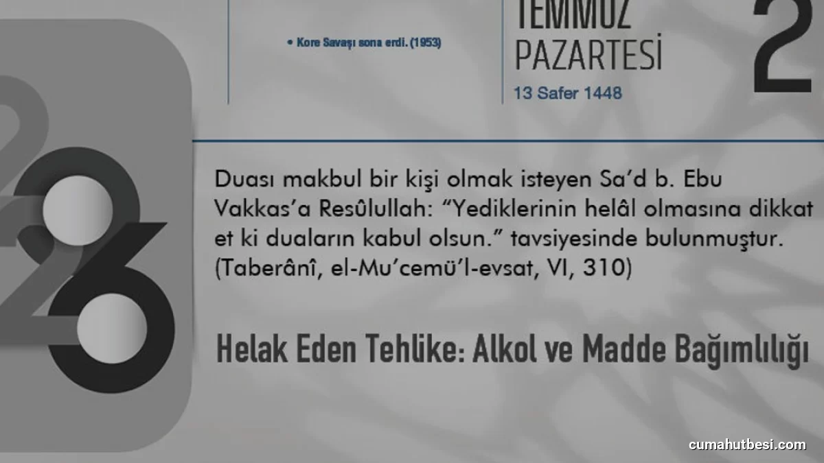 İslam İnancında Alkol ve Madde Bağımlılığının Hükmü
