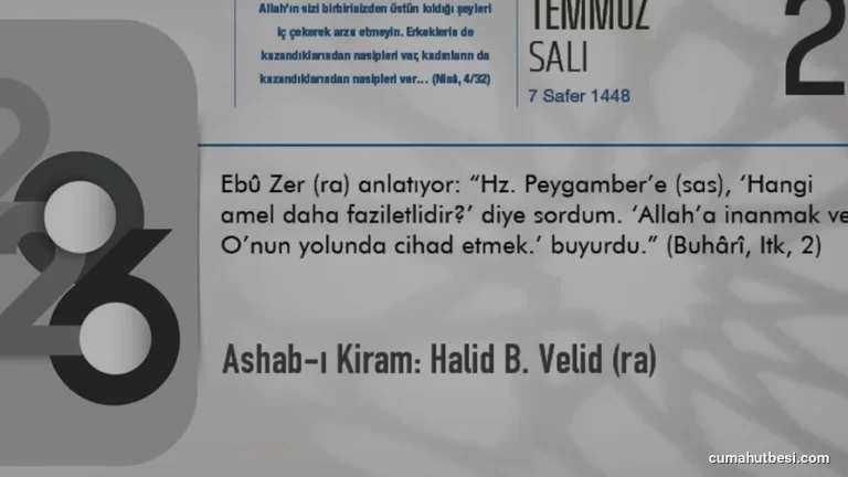 İslam tarihinin komutanı Halid b Velid hayatı ve başarıları