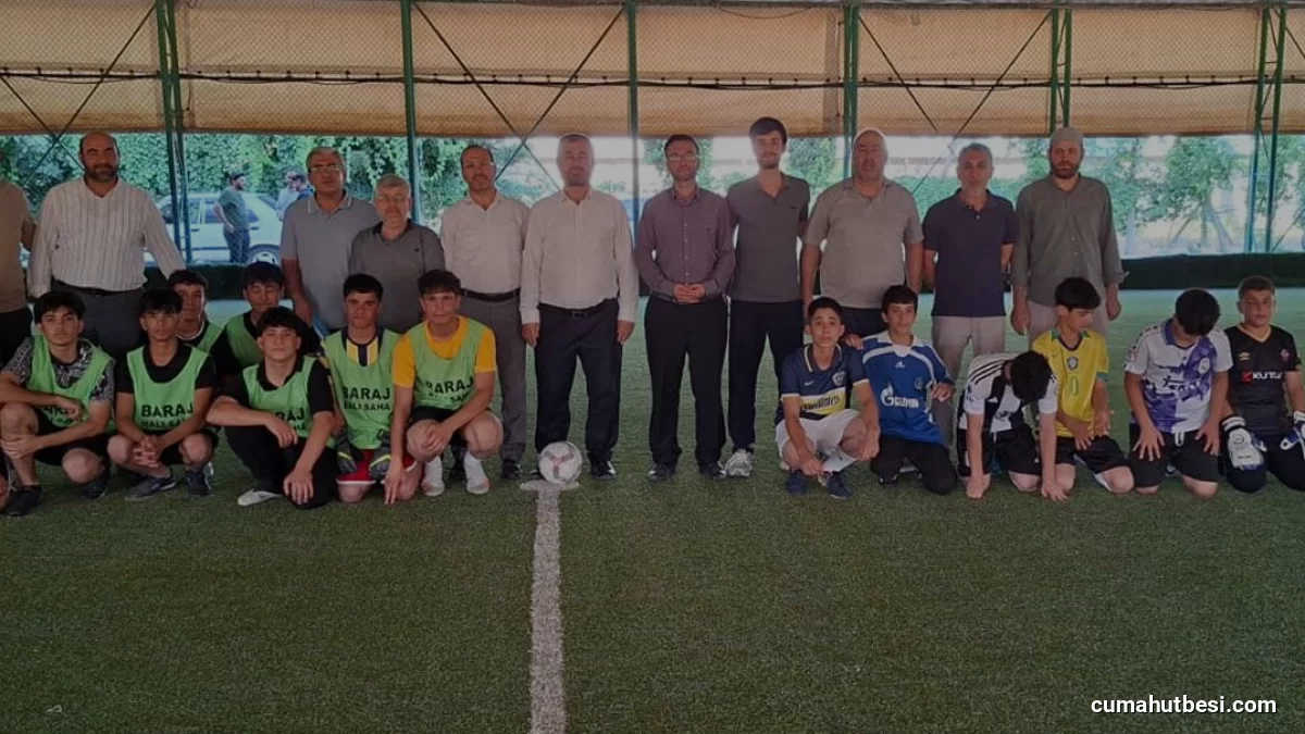 Kahta Müftülüğü Yaz Kur’an Kursları futbol turnuvası başladı