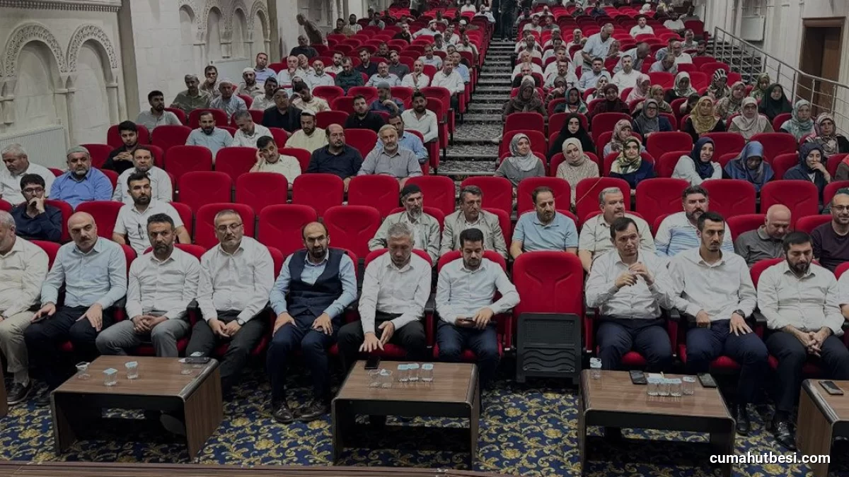 Mardin İl Müftülüğü Afetlerde Manevi Destek Eğitimi Düzenledi