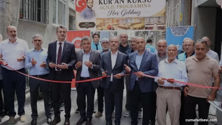 Şehit Tahsin Gerekli Kur’an Kursu Törenle Hizmete Açıldı