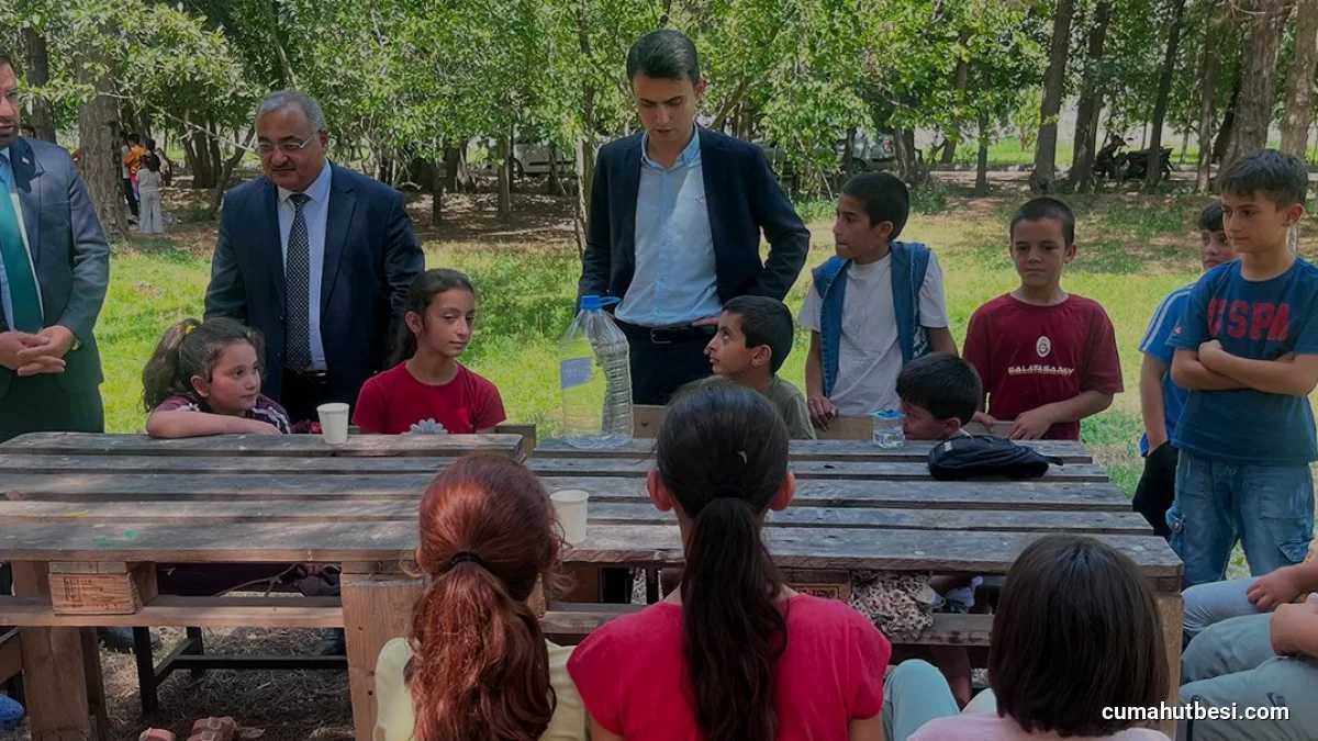 Aralık ilçesinde Yaz Kur’an Kursu öğrencileri için piknik düzenlendi