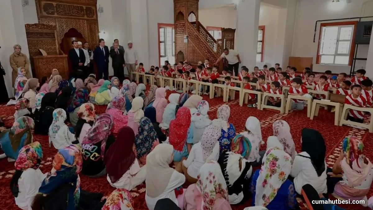 Bitlis Valisi Ahmet Karakaya Yaz Kur’an Kurslarını Denetledi