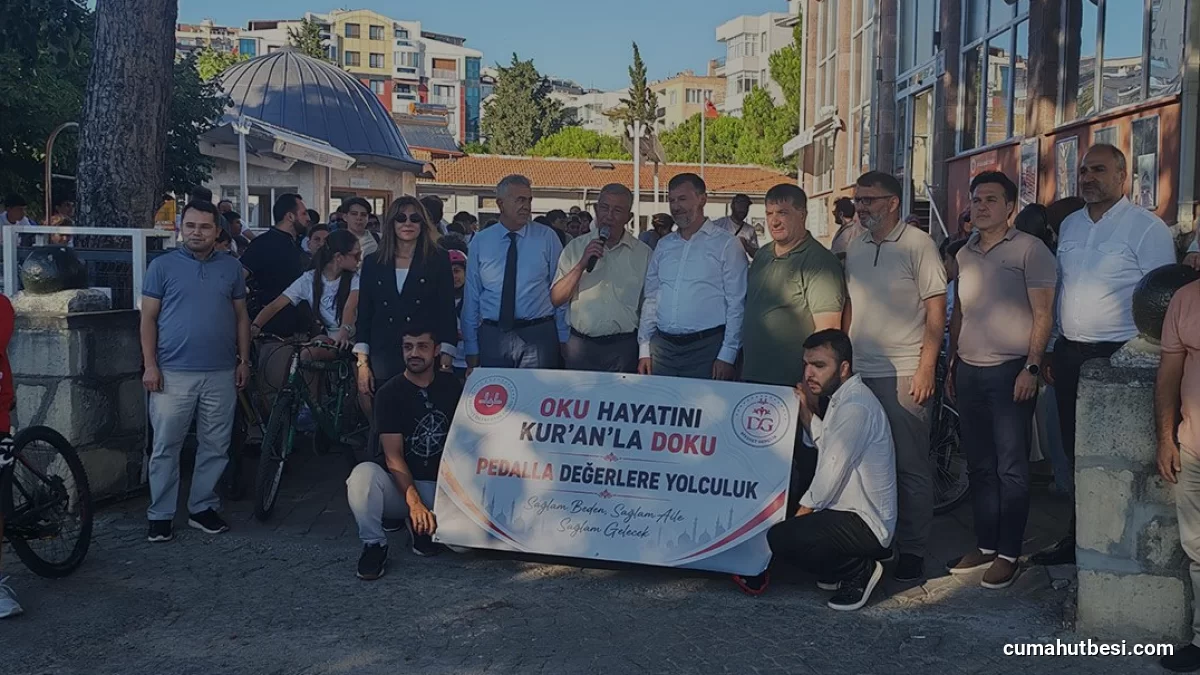 Çanakkale Pedalla Değerlere Yolculuk ile Sağlıklı Nesiller İçin Buluştu