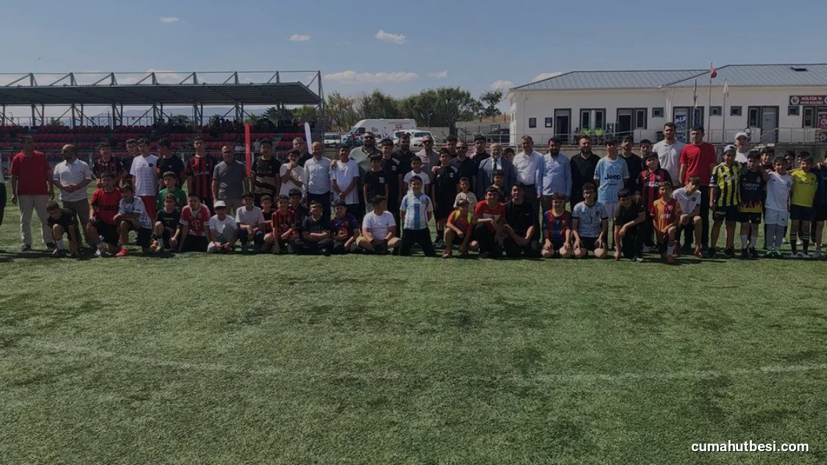 Çorumda Yaz Kur’an Kursları Öğrencileri Futbol Turnuvasında Buluştu