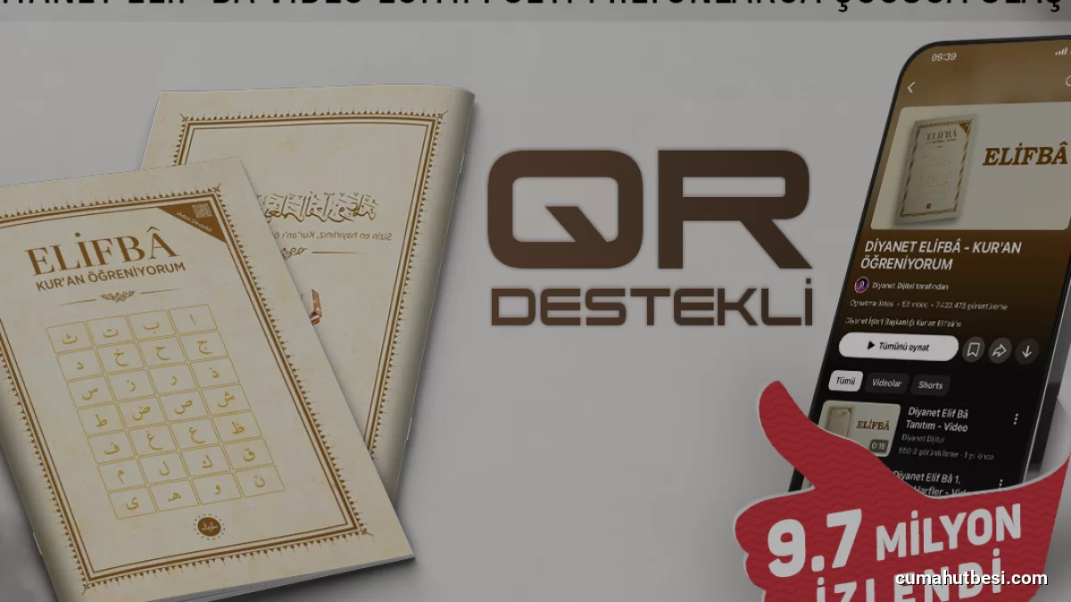 Diyanet Elif Bâ Eğitim Seti 9 7 Milyon İzlenmeye Ulaştı