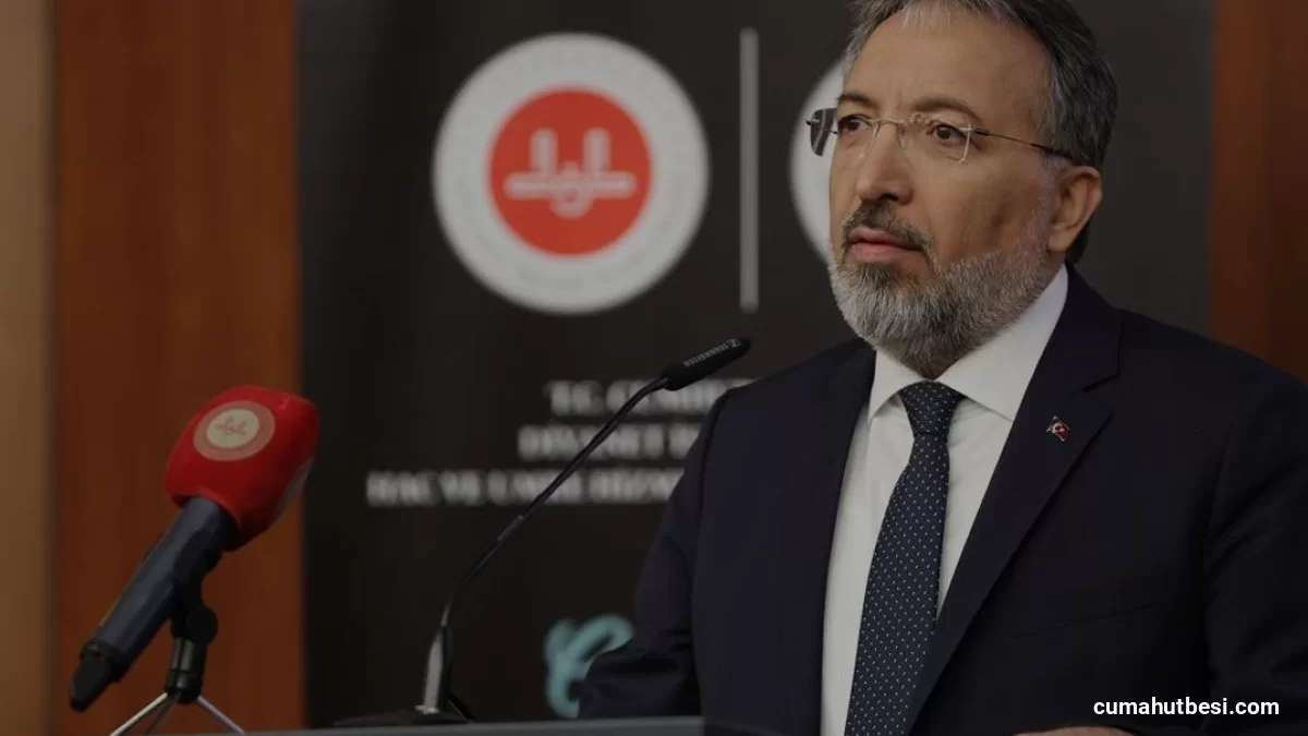 Diyanet İşleri Başkanı Arpaguş 2026 Hac Organizasyonunu Değerlendirdi