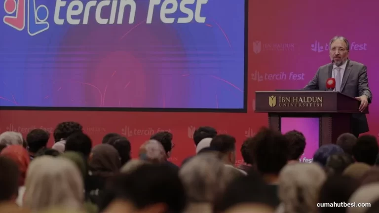 Diyanet İşleri Başkanı Arpaguş TercihFest 26 kapsamında adaylarla buluştu