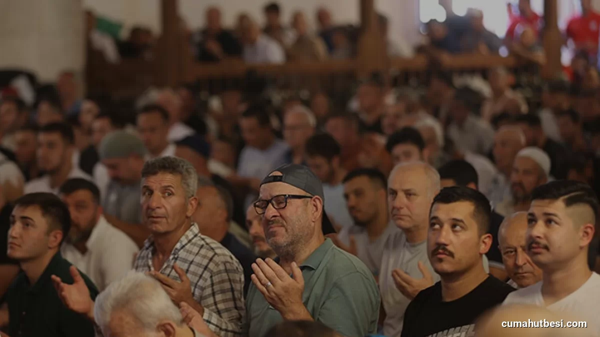 Diyanet İşleri Başkanlığından Cuma Hutbesinde Kardeşlik Vurgusu