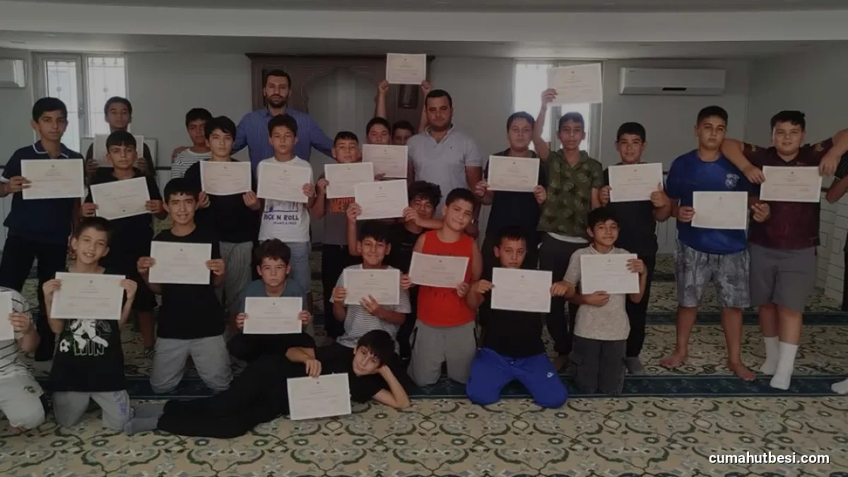 Fethiye Yatılı Yaz Kampı eğitim programı sona erdi