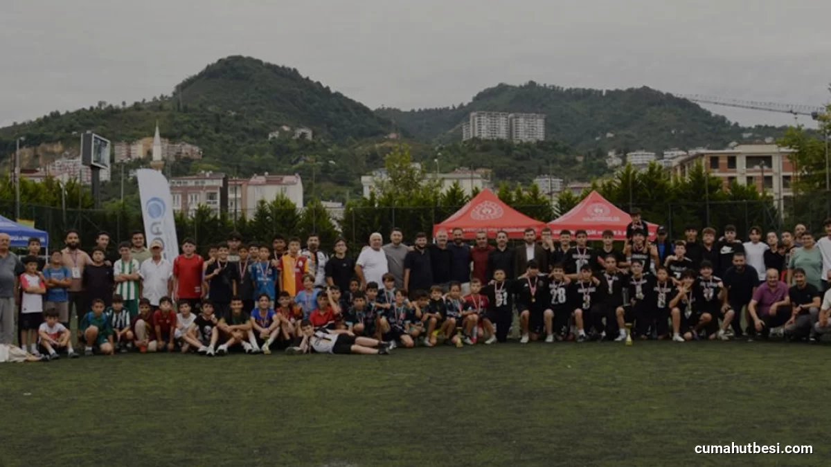 Giresun Yaz Kur’an Kursu Öğrencileri Futbol Turnuvasında Buluştu