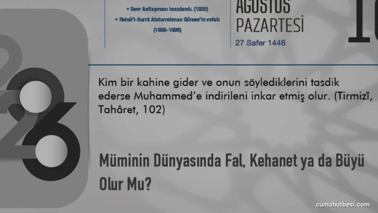 İslam İnancında Fal ve Büyü Uygulamalarının Hükmü Nedir