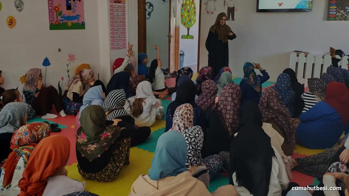İvrindi Yaz Kur’an Kurslarında Değerler Eğitimi Seminerleri