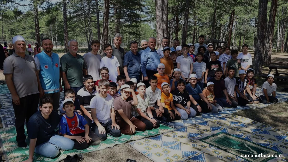 Karabük İl Müftülüğü Hafızlık Öğrencilerini Aladağ’da Buluşturdu