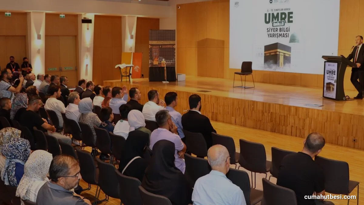 Konya Büyükşehir Belediyesi Umre Ödüllü Yarışma Kazananlarını Uğurluyor