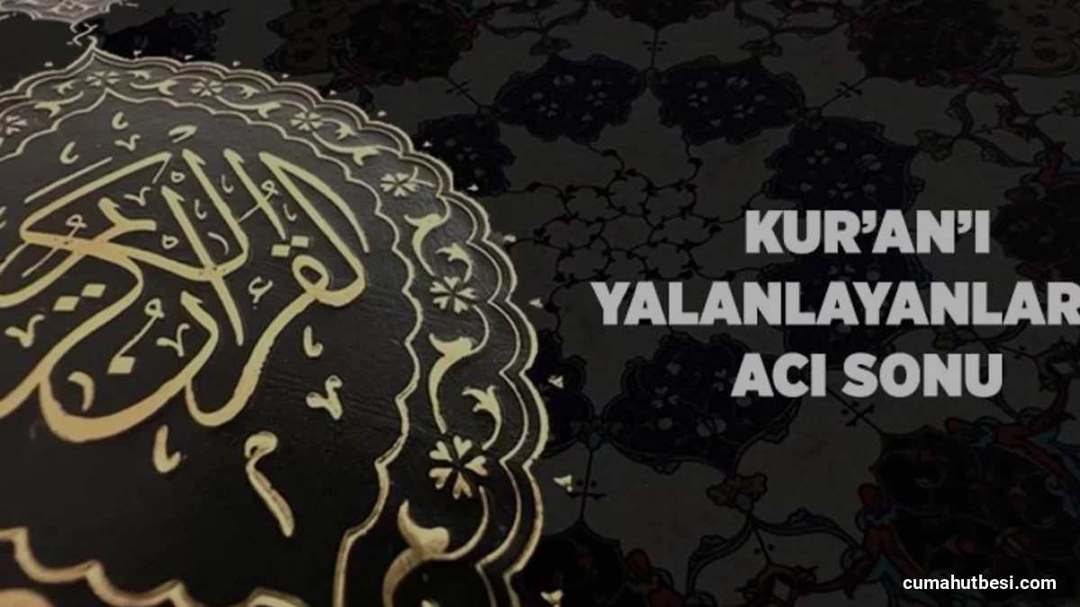 Maide Suresi 10 Ayet İnkarcıların Akıbetini Belirliyor