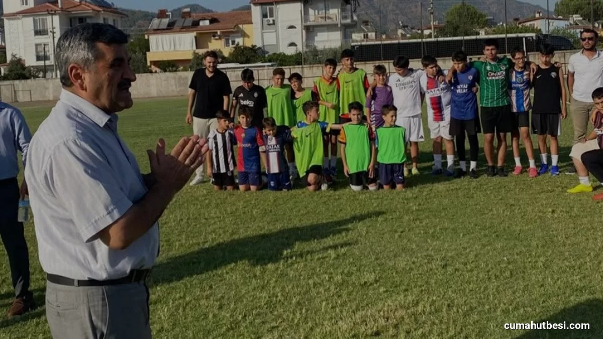 Ortaca Yaz Kur’an Kursu Öğrencileri Spor Turnuvalarında Buluştu