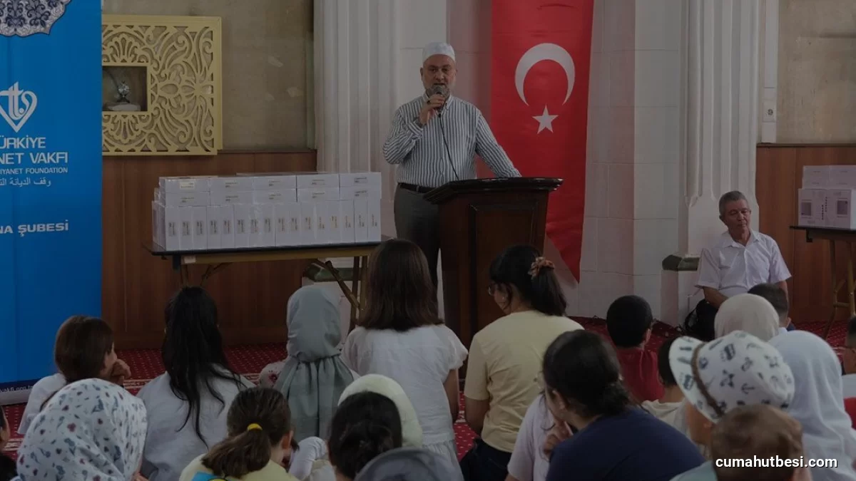 Seyhan İlçe Müftülüğü Yaz Kur’an Kursu Öğrencilerini Ödüllendirdi