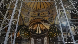 Ayasofya-i Kebir Cami-i Şerifi Restorasyonunda Kritik Aşama