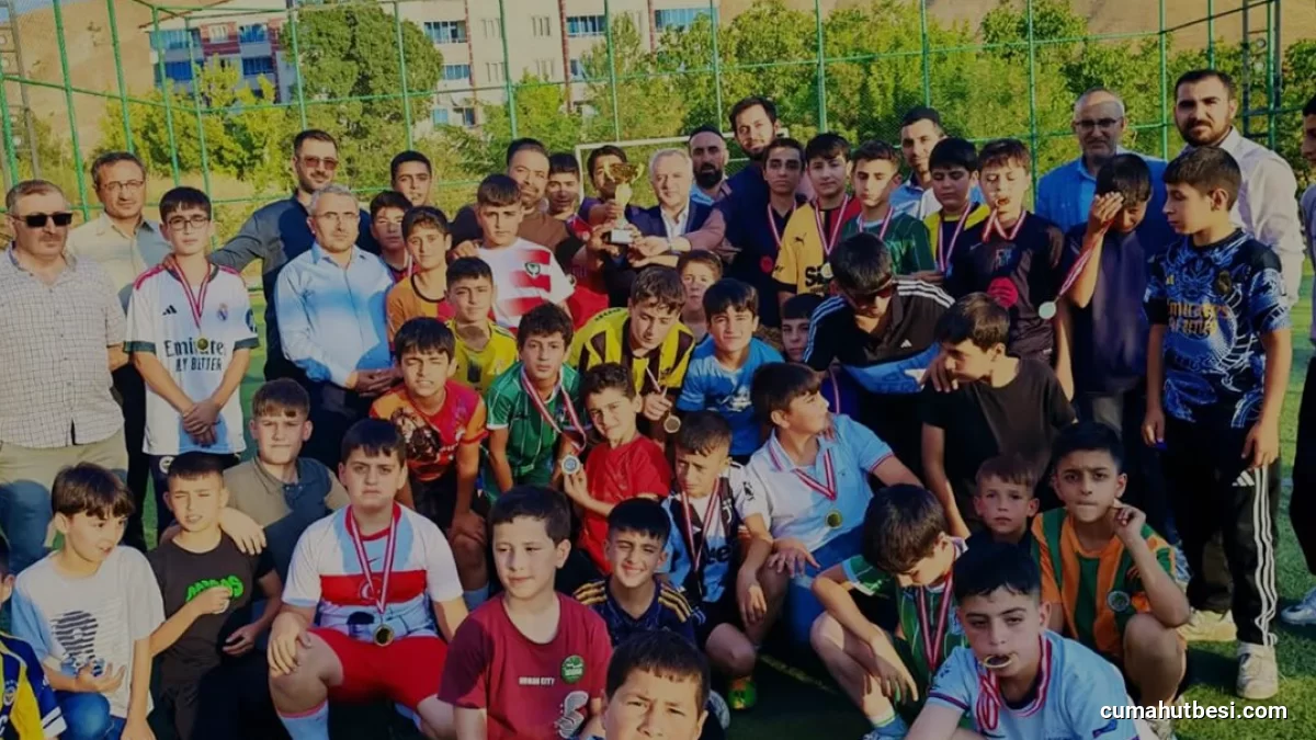 Bitlis Yaz Kur’an Kursları Futbol Turnuvasında Şampiyon Belli Oldu