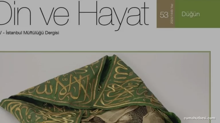 Din ve Hayat Dergisi 53 sayısında düğün geleneklerini inceledi
