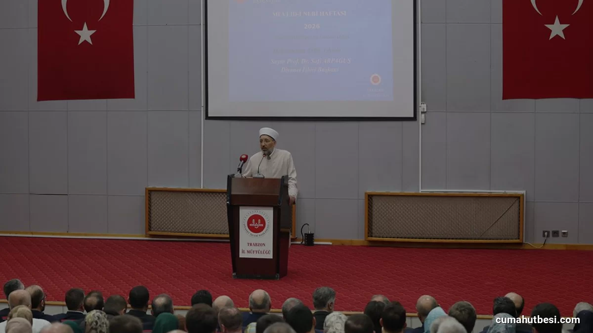 Diyanet İşleri Başkanı Arpaguş Trabzon Temaslarını Tamamladı