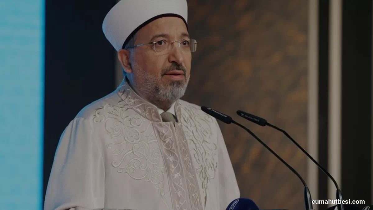 Diyanet İşleri Başkanı Safi Arpaguş Mevlit Gecesi Mesajı Yayımladı