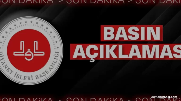 Diyanet İşleri Başkanlığından Safi Arpaguşun Japonya Ziyaretine İlişkin Açıklama