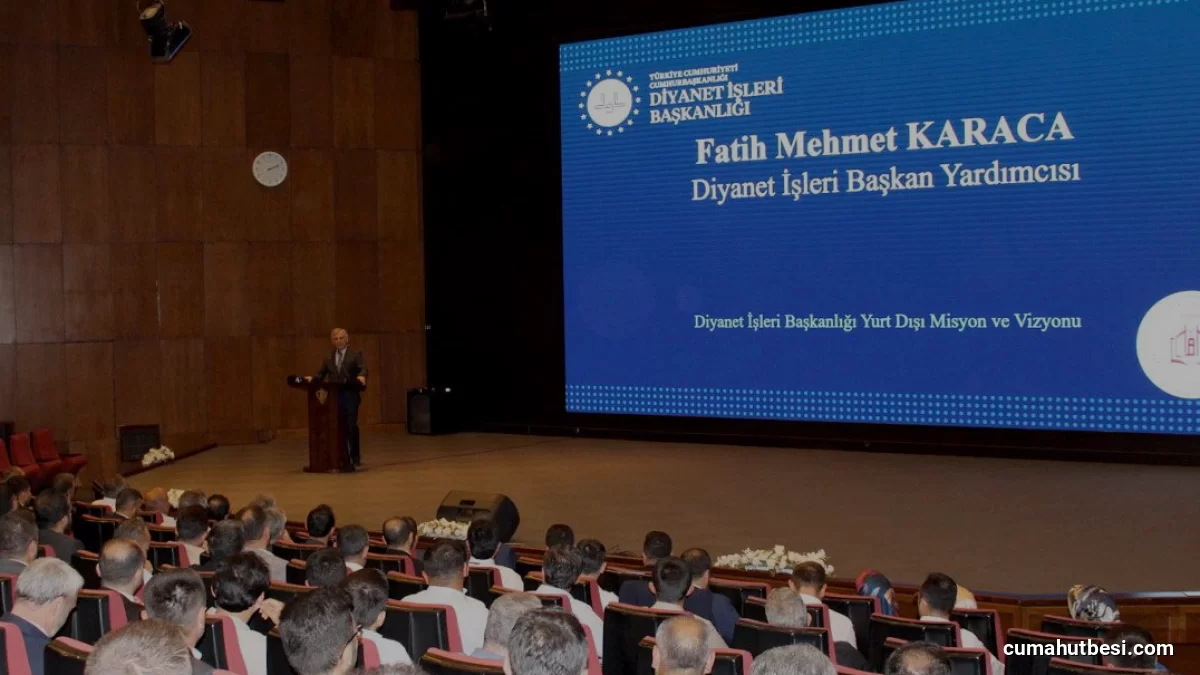 Diyanet Yurt Dışı Görev Hazırlık Eğitimlerini Yüz Yüze Başlattı