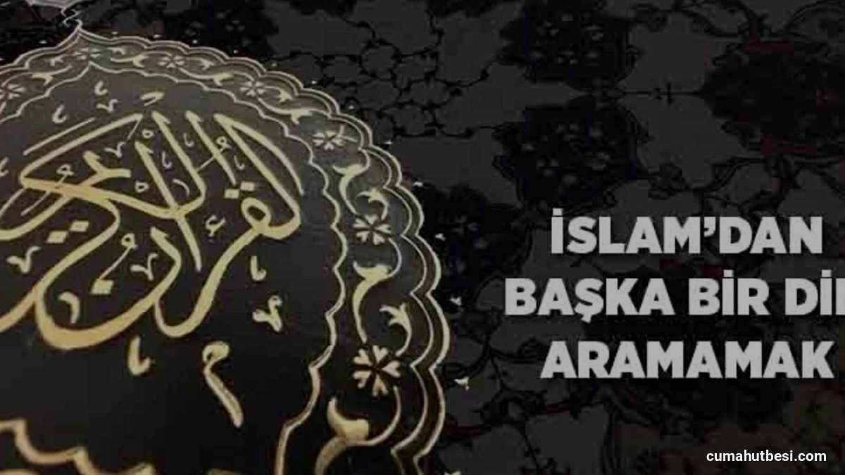 İslam Dininde İnanç Esasları ve İlahi Mesajın Birliği