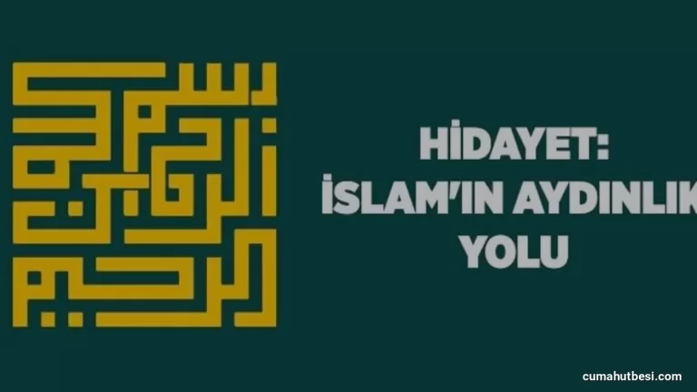 İslam İnancında Hidayet Kavramı ve İnsan İradesinin Rolü