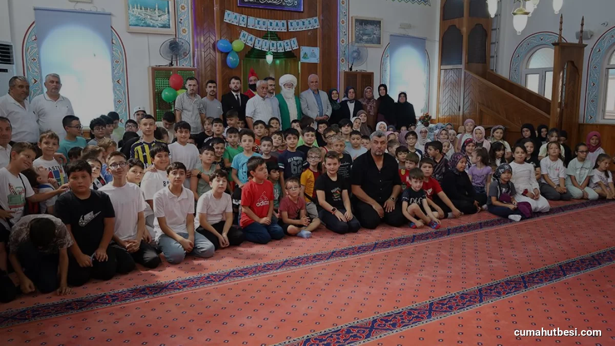 Karabük İl Müftülüğü Yaz Kur’an Kurslarını Törenle Tamamladı