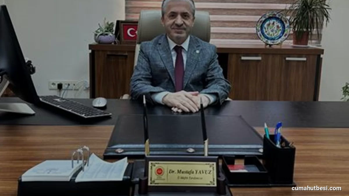 Karabük İl Müftüsü Olarak Atanan Dr Mustafa Yavuz Kimdir