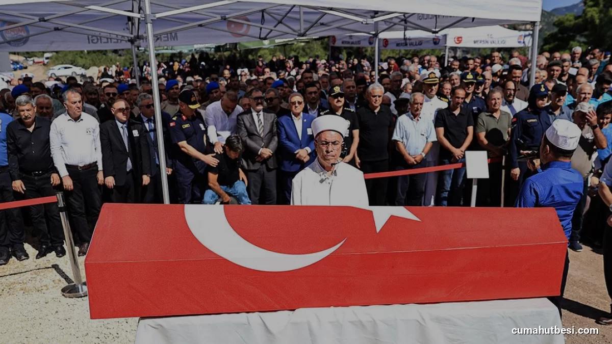 KKTC Gemi Kazasında Hayatını Kaybeden Uzman Çavuş Toprağa Verildi