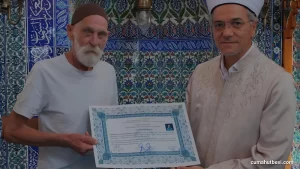 Manavgatta 75 Yaşındaki Turist Müslümanlığı Seçti