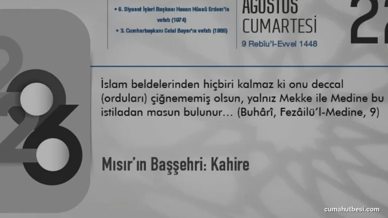 Mısırın Başkenti Kahire Tarihi ve Gelişim Süreci